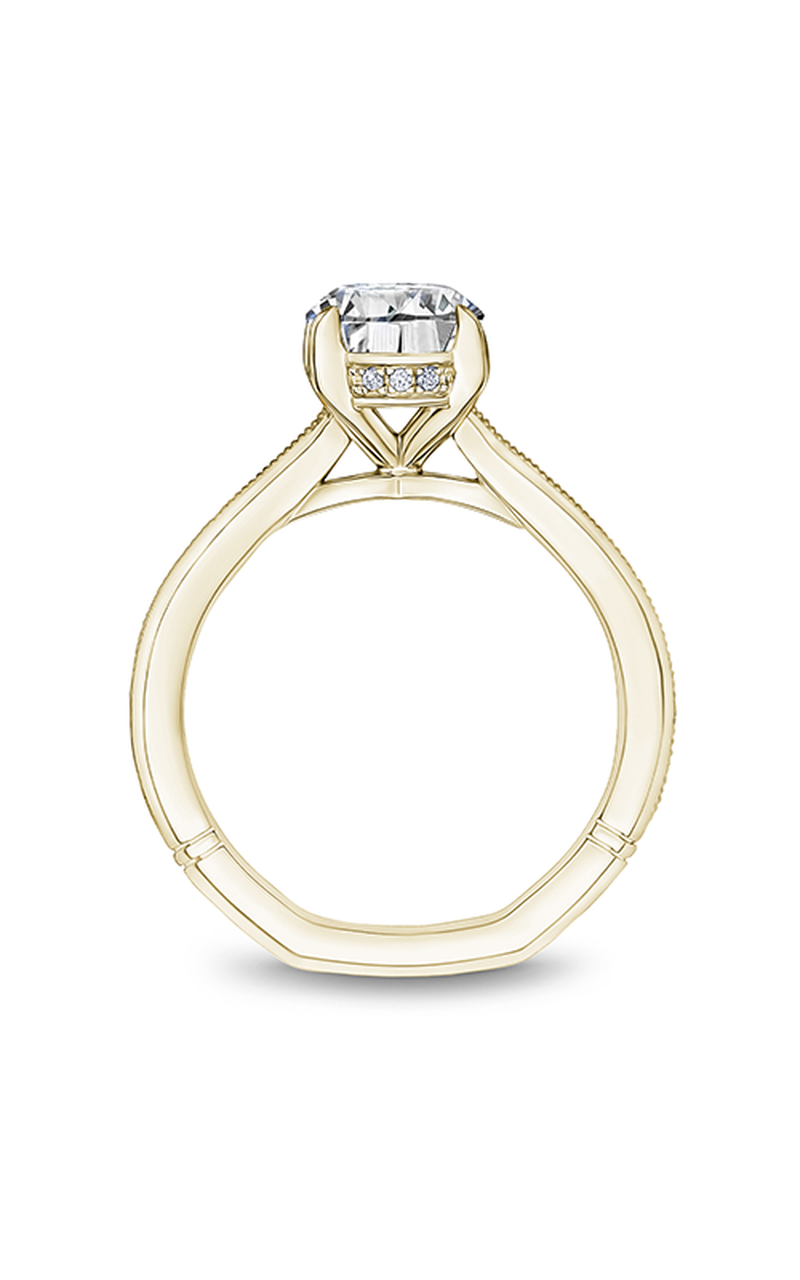18K Yellow Gold Atelier Solitaire Oval Engagement Ring