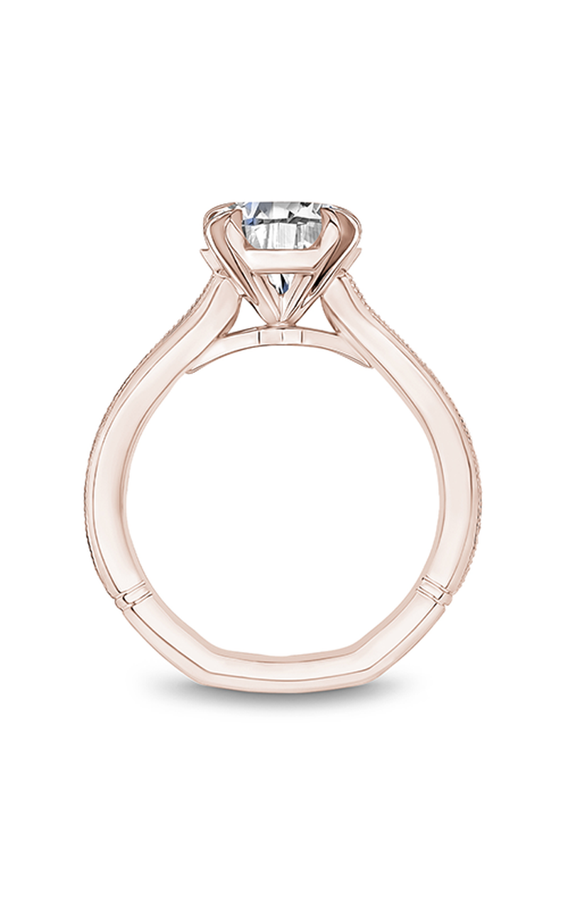 14K Rose Gold Atelier Solitaire Round Engagement Ring