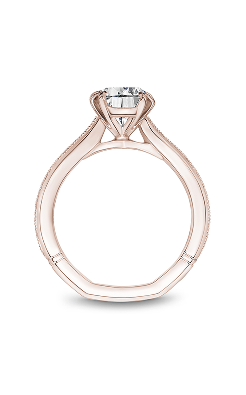 18K Rose Gold Atelier Solitaire Oval Engagement Ring