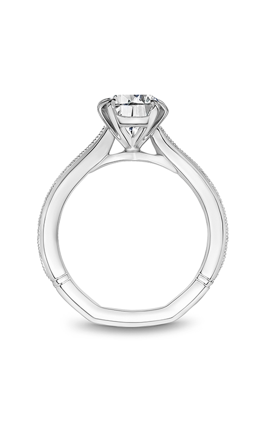 14K White Gold Atelier Engagement Ring