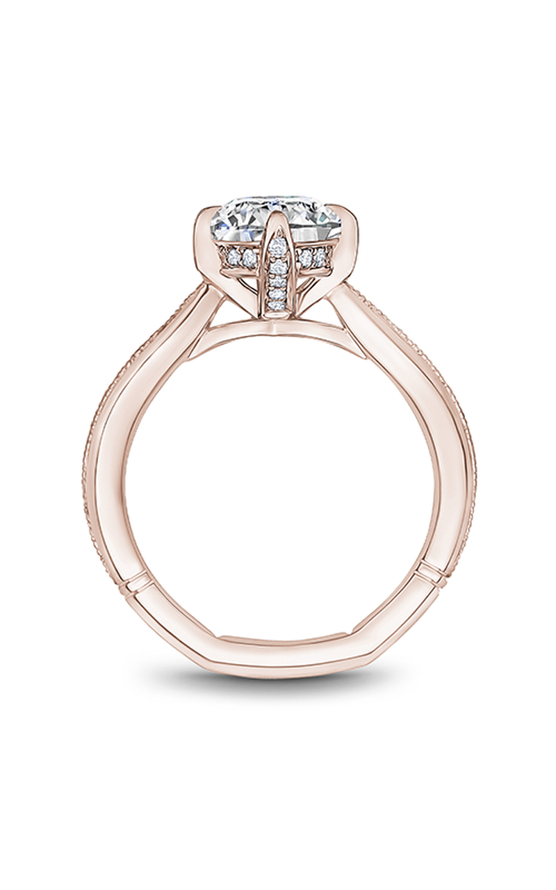 18K Rose Gold Atelier Solitaire Oval Engagement Ring