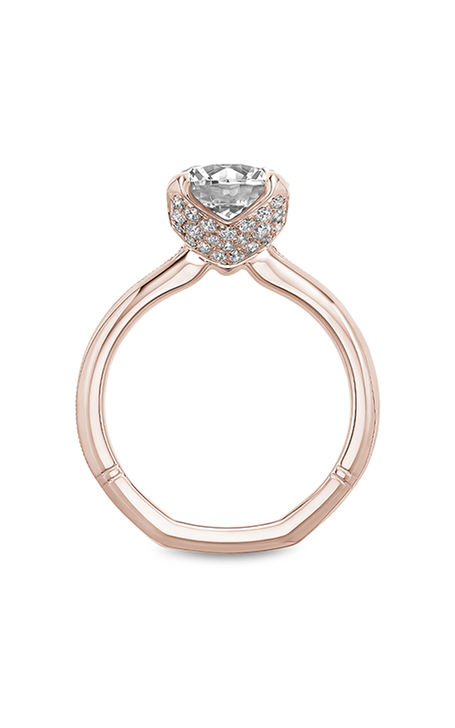 14K Rose Gold Atelier Solitaire Round Engagement Ring
