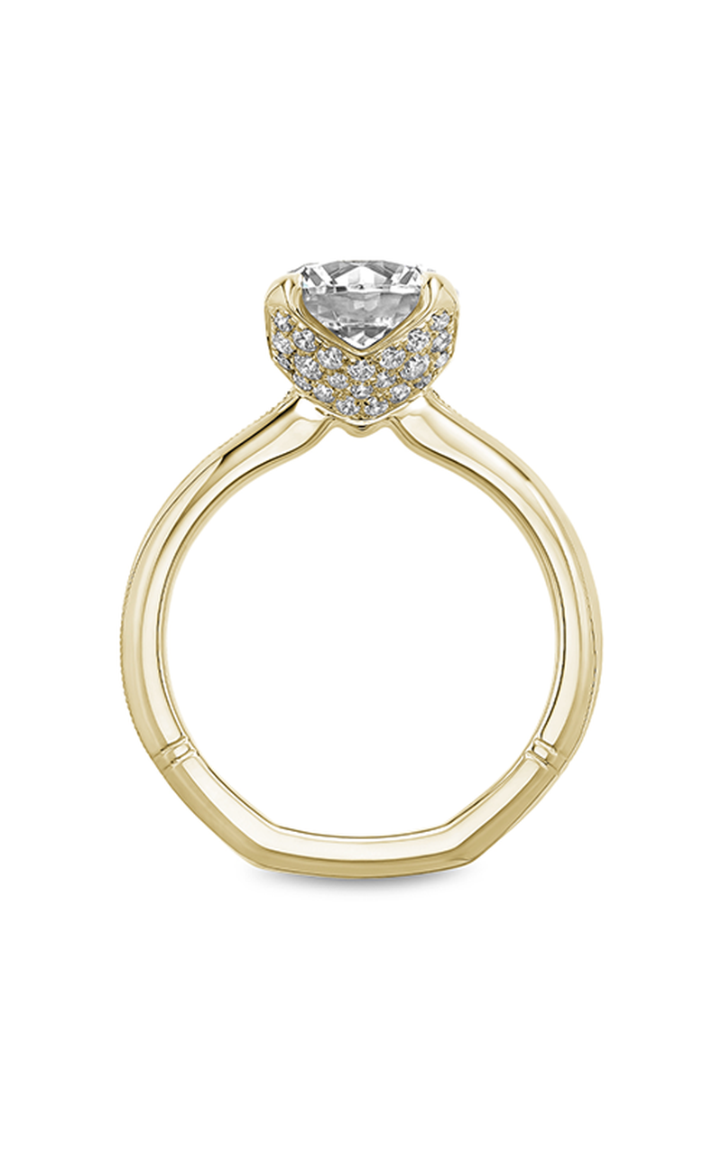 14K Yellow Gold Atelier Solitaire Round Engagement Ring