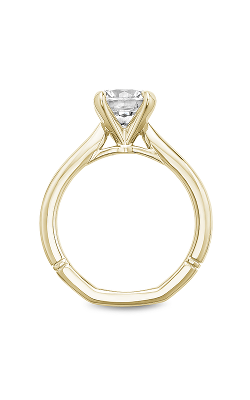 14K Yellow Gold Atelier Solitaire Round Engagement Ring