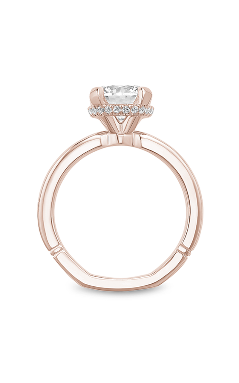18K Rose Gold Atelier Solitaire Round Engagement Ring