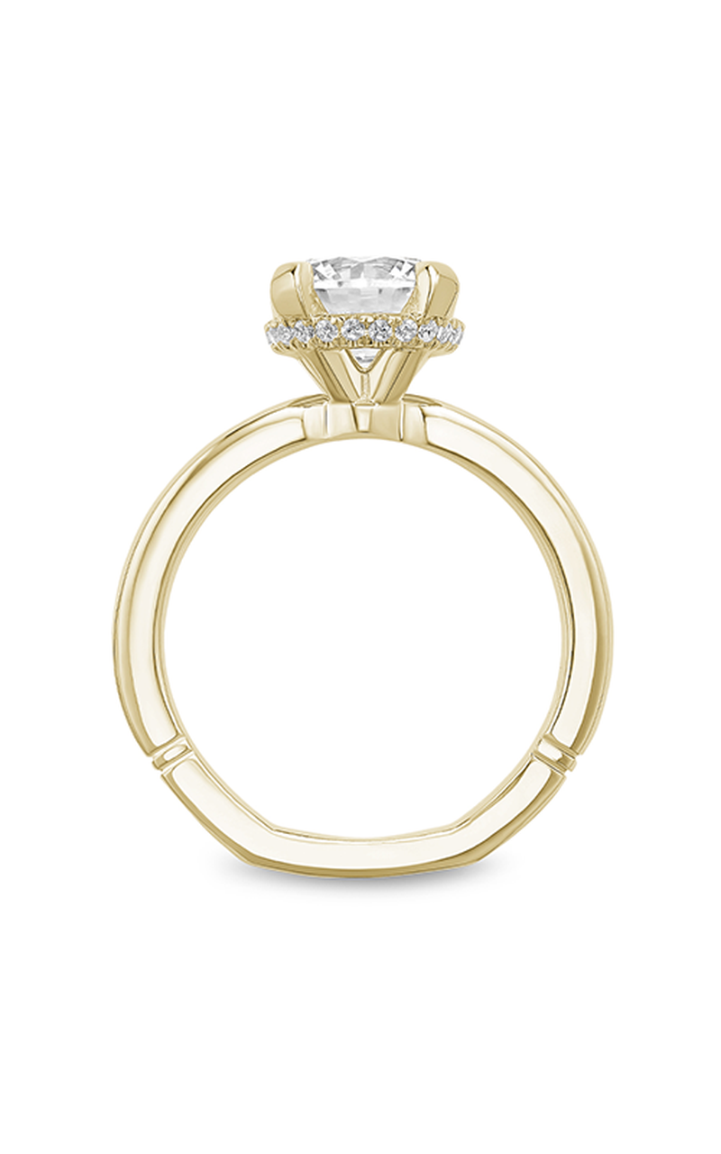 18K Yellow Gold Atelier Solitaire Round Engagement Ring