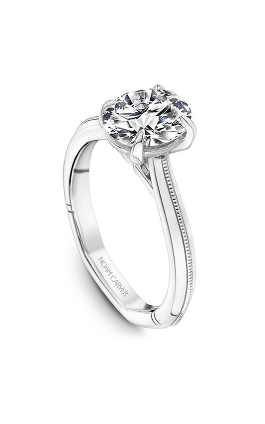Platinum Atelier Solitaire Oval Engagement Ring