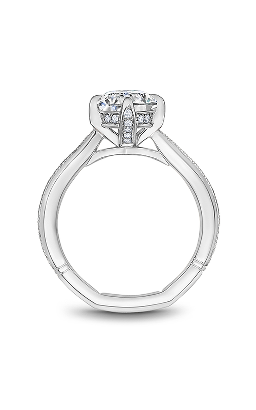 Platinum Atelier Solitaire Oval Engagement Ring