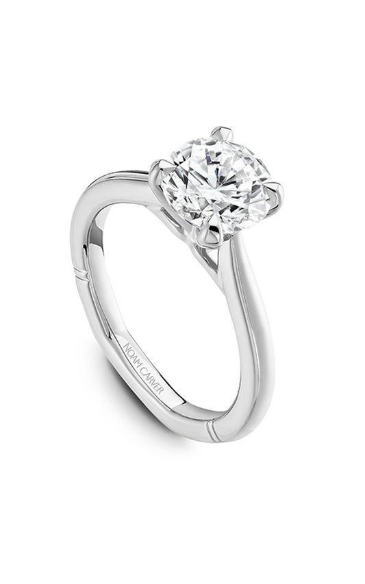Platinum Atelier Solitaire Round Engagement Ring