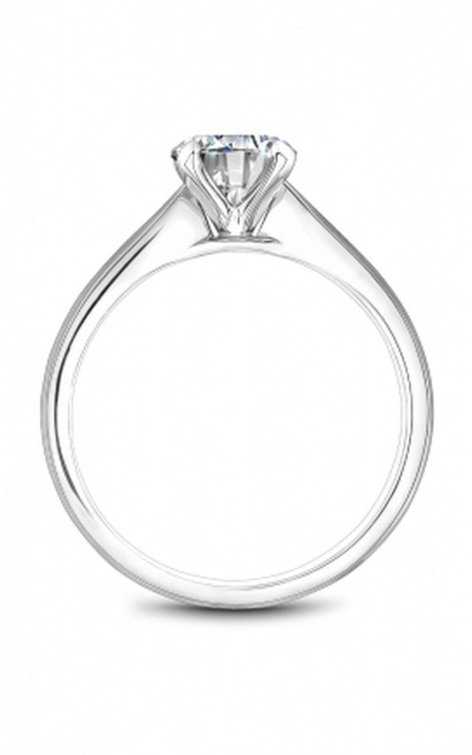 Platinum Solitaire Round Engagement Ring