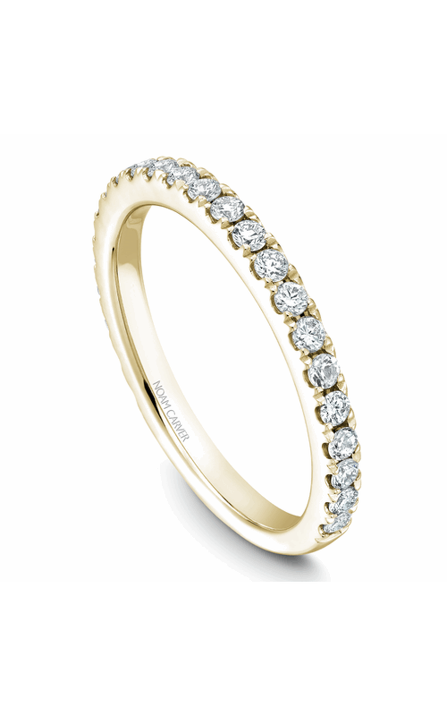 18K Yellow Gold Stackables Round Wedding Band