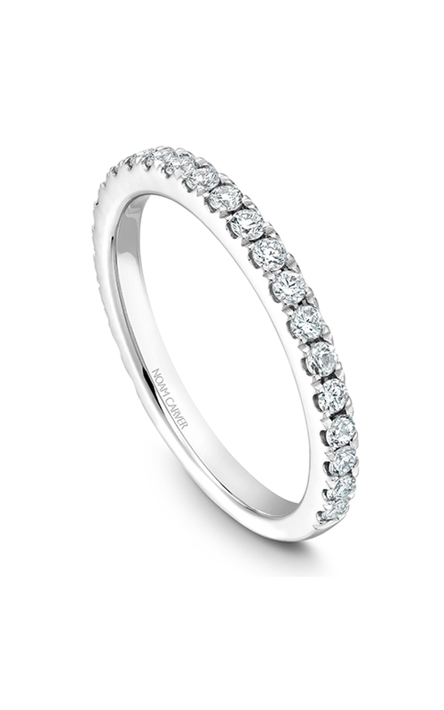Platinum Stackables Round Wedding Band