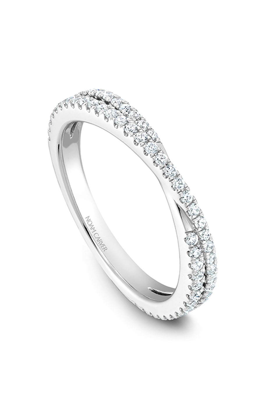 Platinum Stackables Round Wedding Band