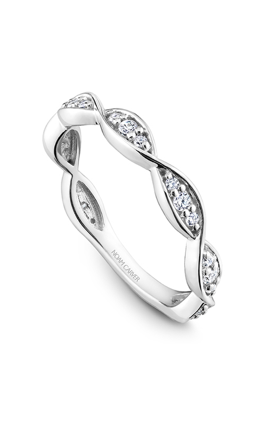 Platinum Stackables Round Wedding Band