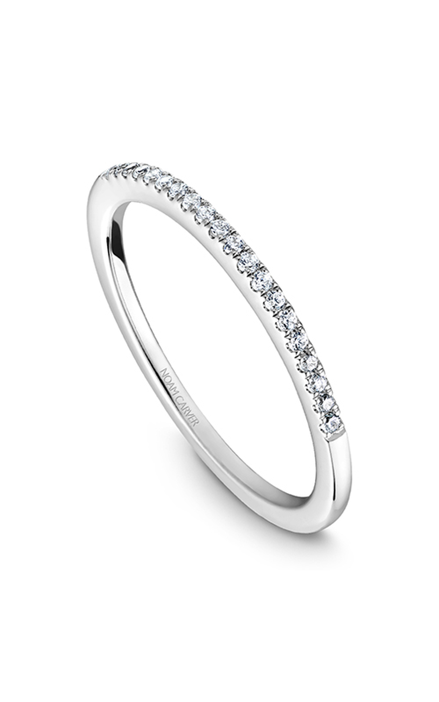 Platinum Stackables Round Wedding Band