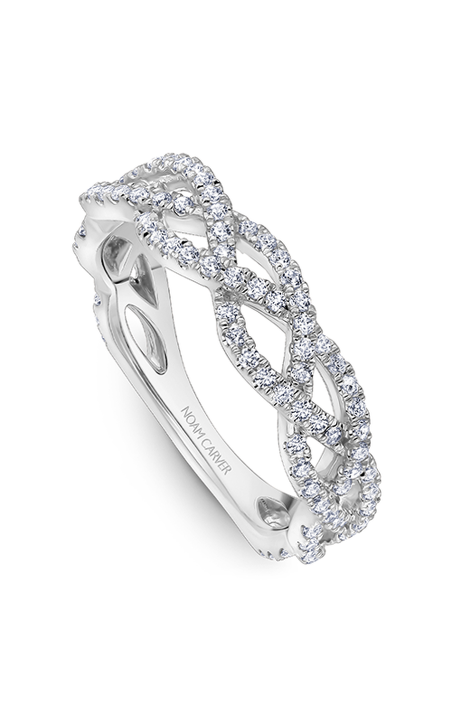 Platinum Stackables Round Wedding Band