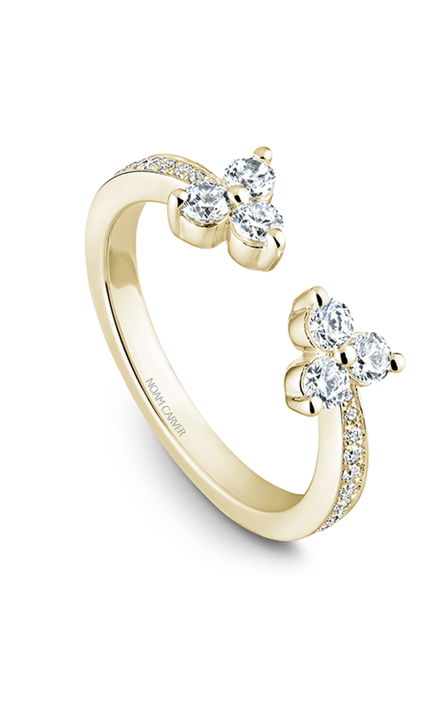 14K Yellow Gold Stackables Round Wedding Band