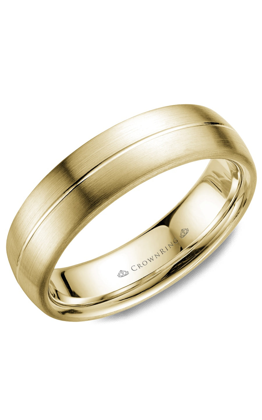 6 mm Classic Gents Wedding Band