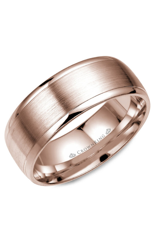 8 mm Classic Gents Wedding Band
