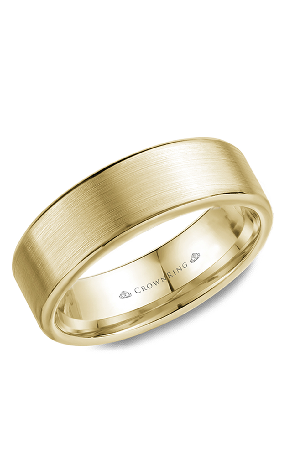 CrownRing Classic Wedding Band WB-9599Y