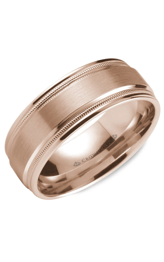 8 mm Classic Gents Wedding Band