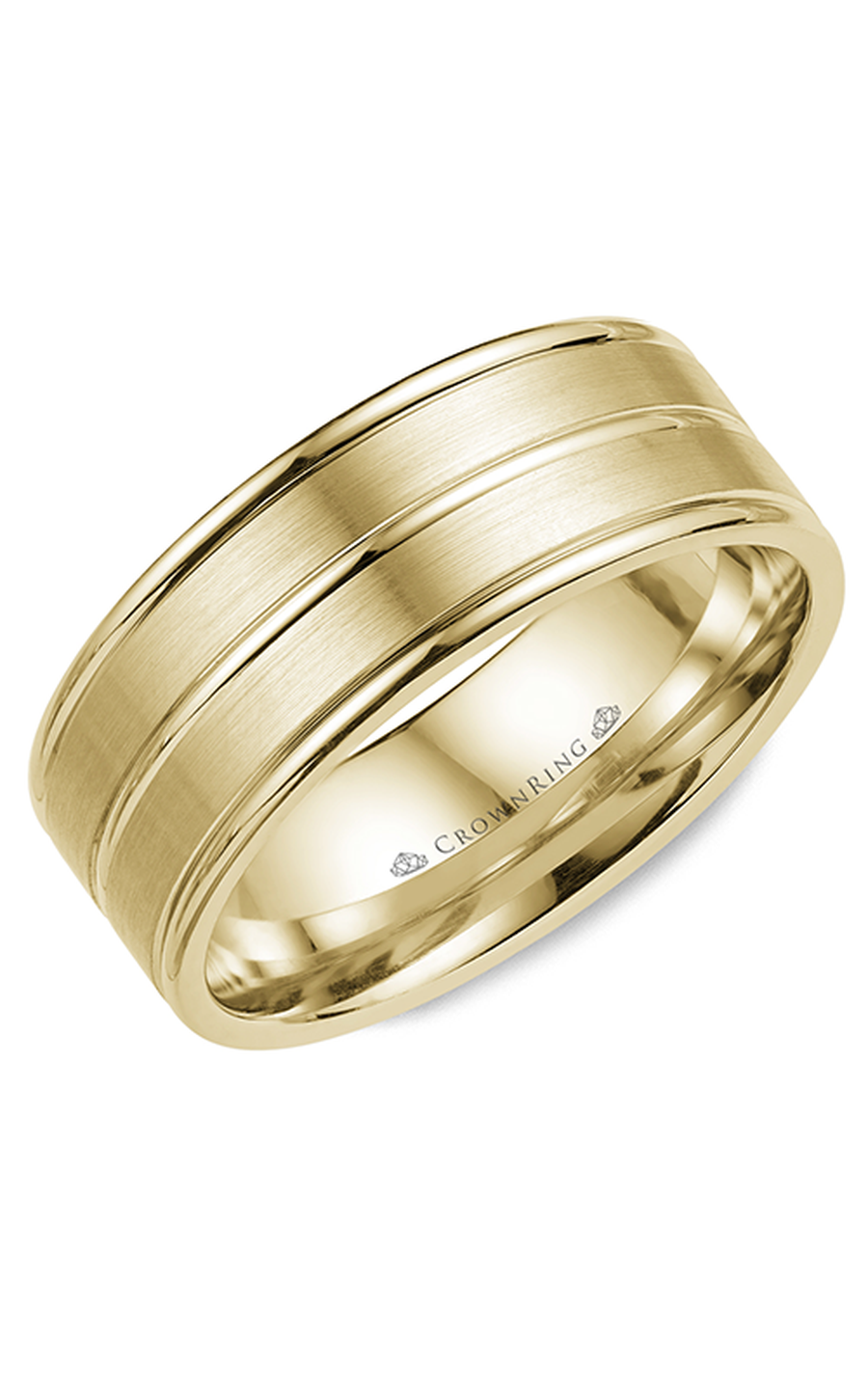 CrownRing Classic Wedding Band WB-9901Y