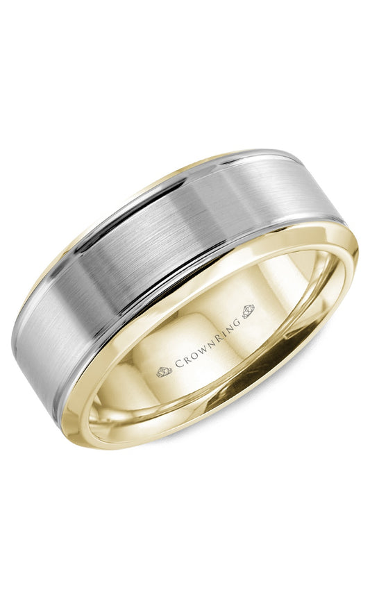8 mm Classic Gents Wedding Band