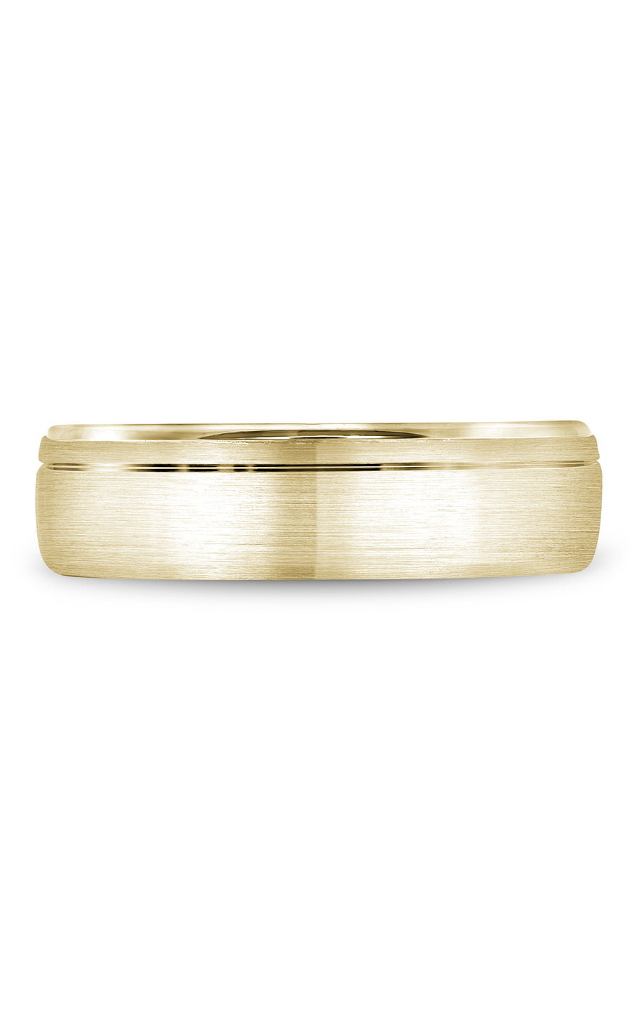 14K Yellow Gold Gents Wedding Band
