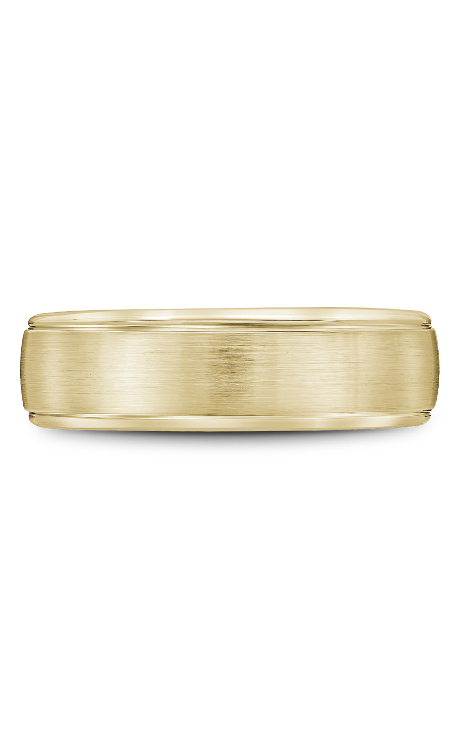 14K Yellow Gold Gents Wedding Band