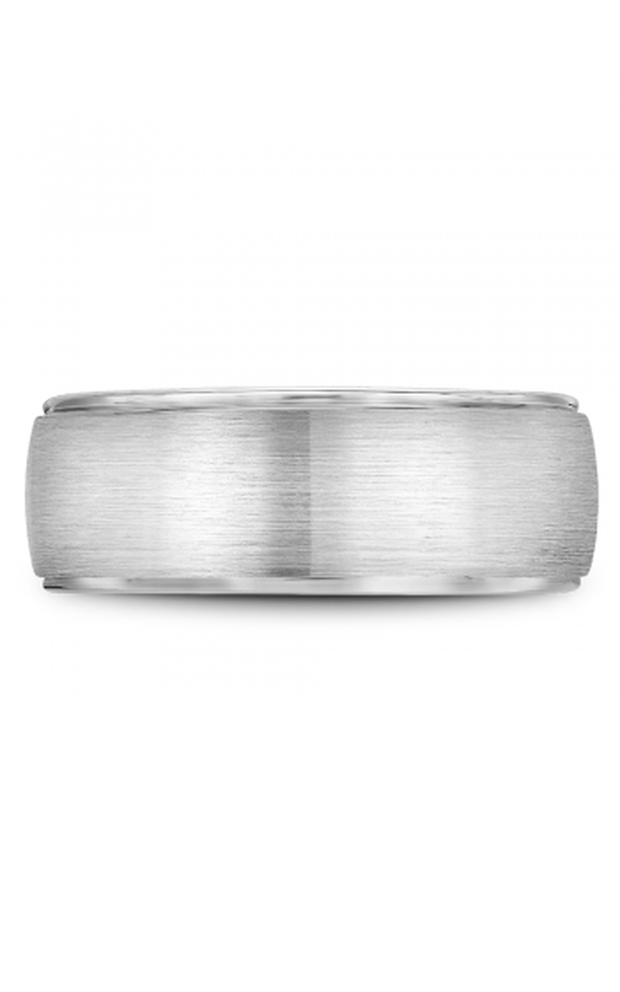 18K White Gold Gents Wedding Band