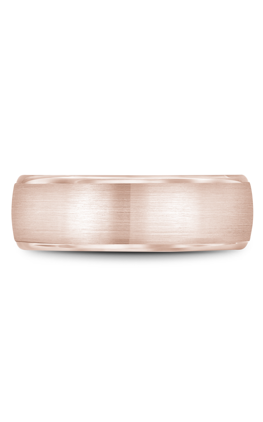 14K Rose Gold Gents Wedding Band