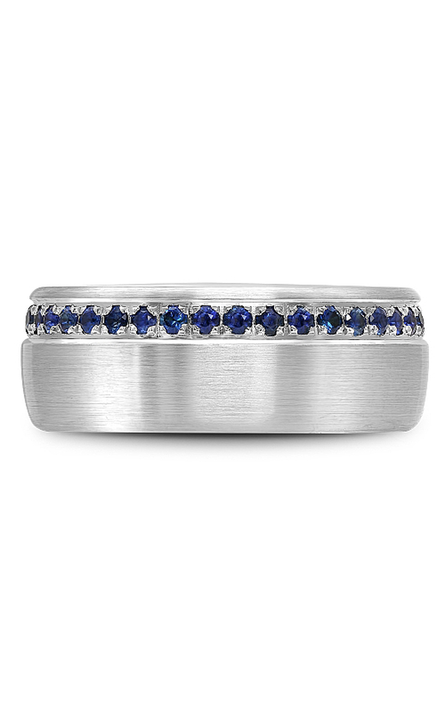 Platinum Gents Round Wedding Band