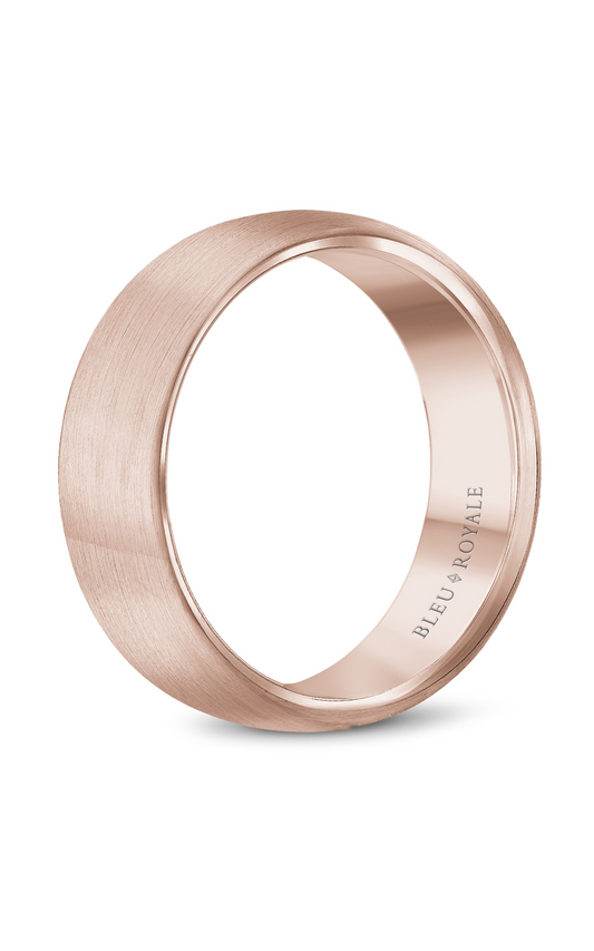 Bleu Royale Men's Wedding Band RYL-017R65