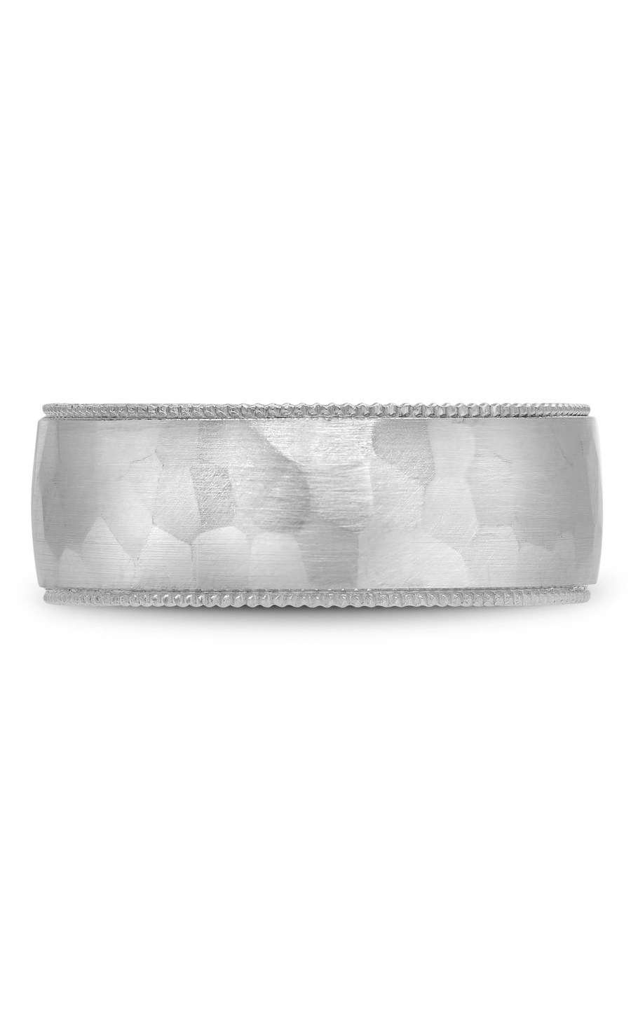 18K White Gold Gents Wedding Band