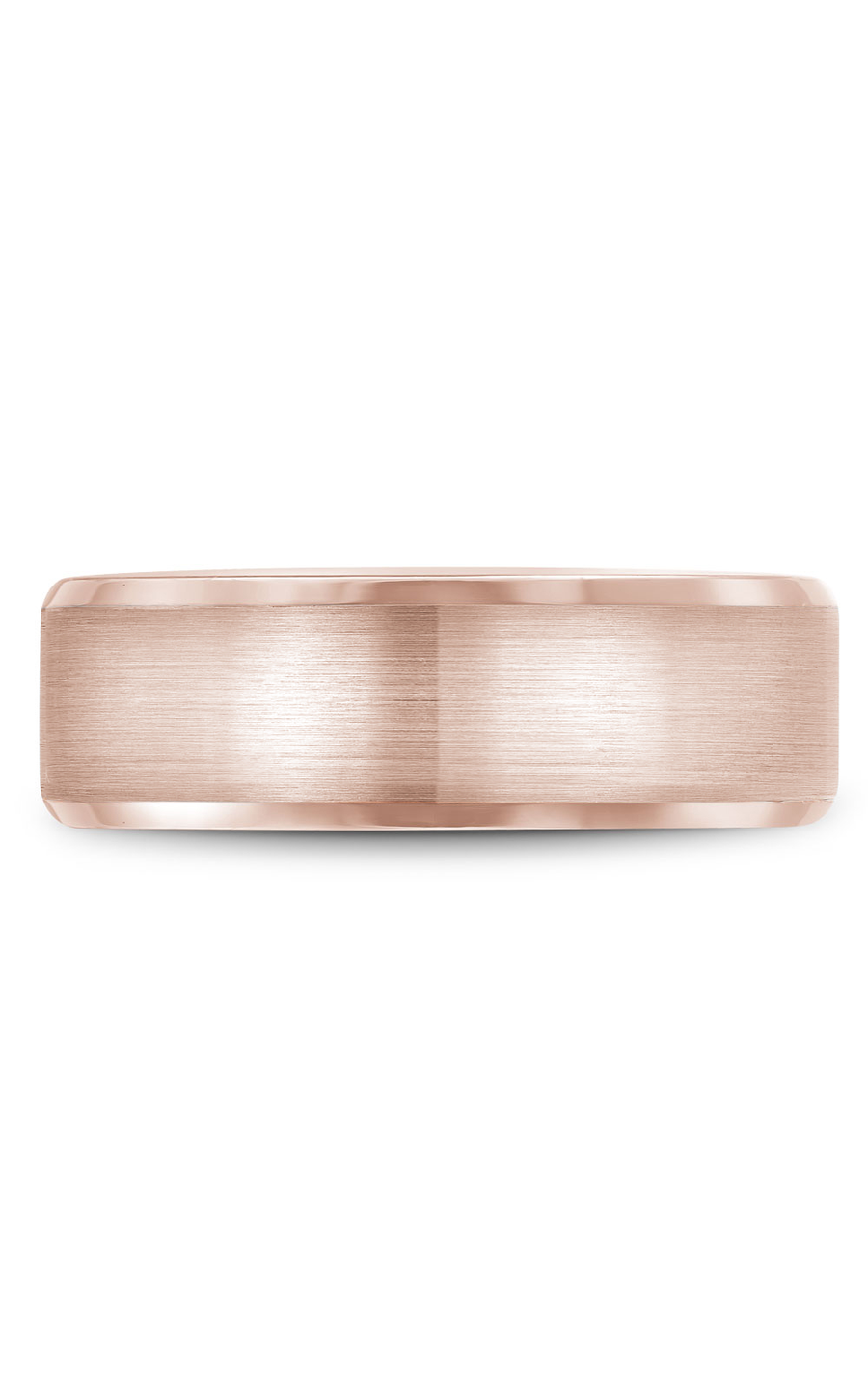 14K Rose Gold Gents Wedding Band