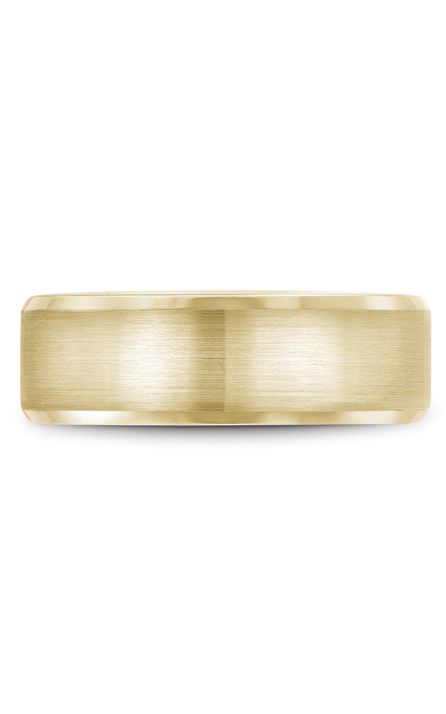 18K Yellow Gold Gents Wedding Band