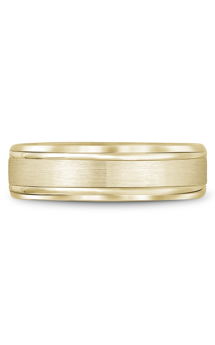 18K Yellow Gold Gents Wedding Band