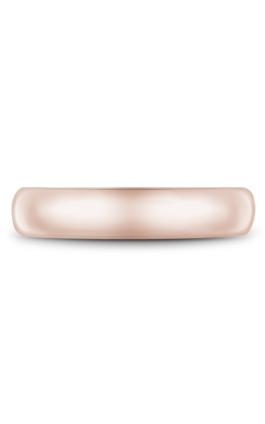14K Rose Gold Gents Wedding Band