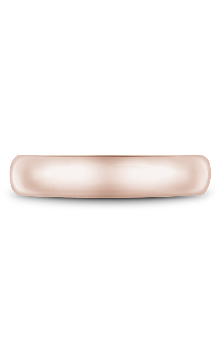 14K Rose Gold and 14K White Gold Gents Wedding Band