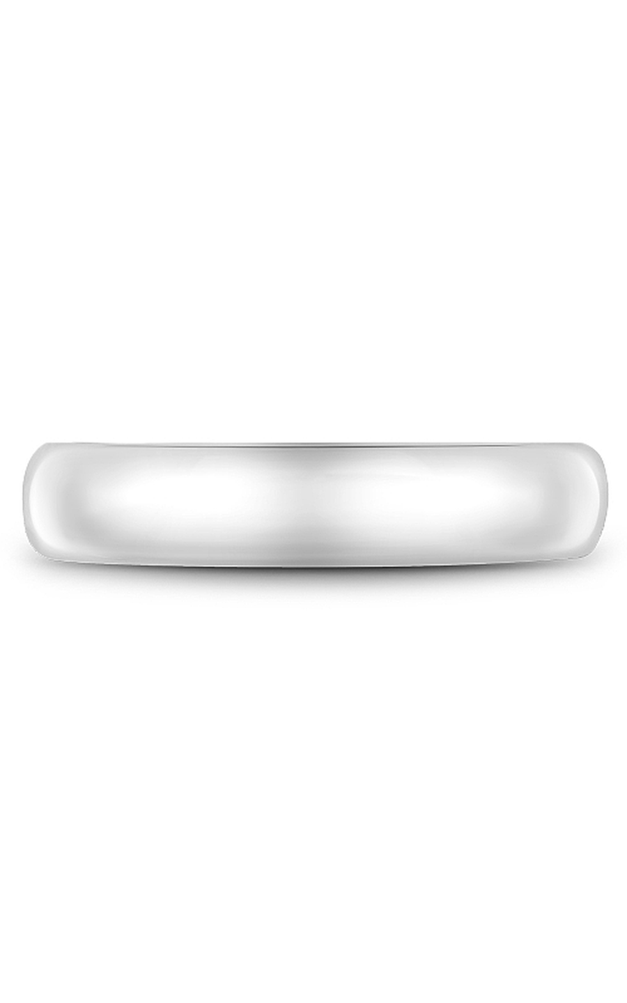 14K White Gold Gents Wedding Band