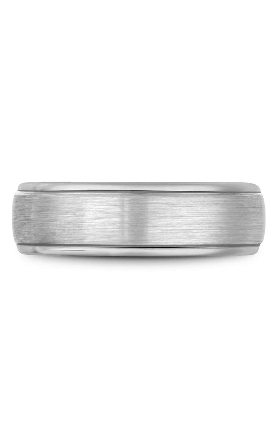 18K White Gold Gents Wedding Band