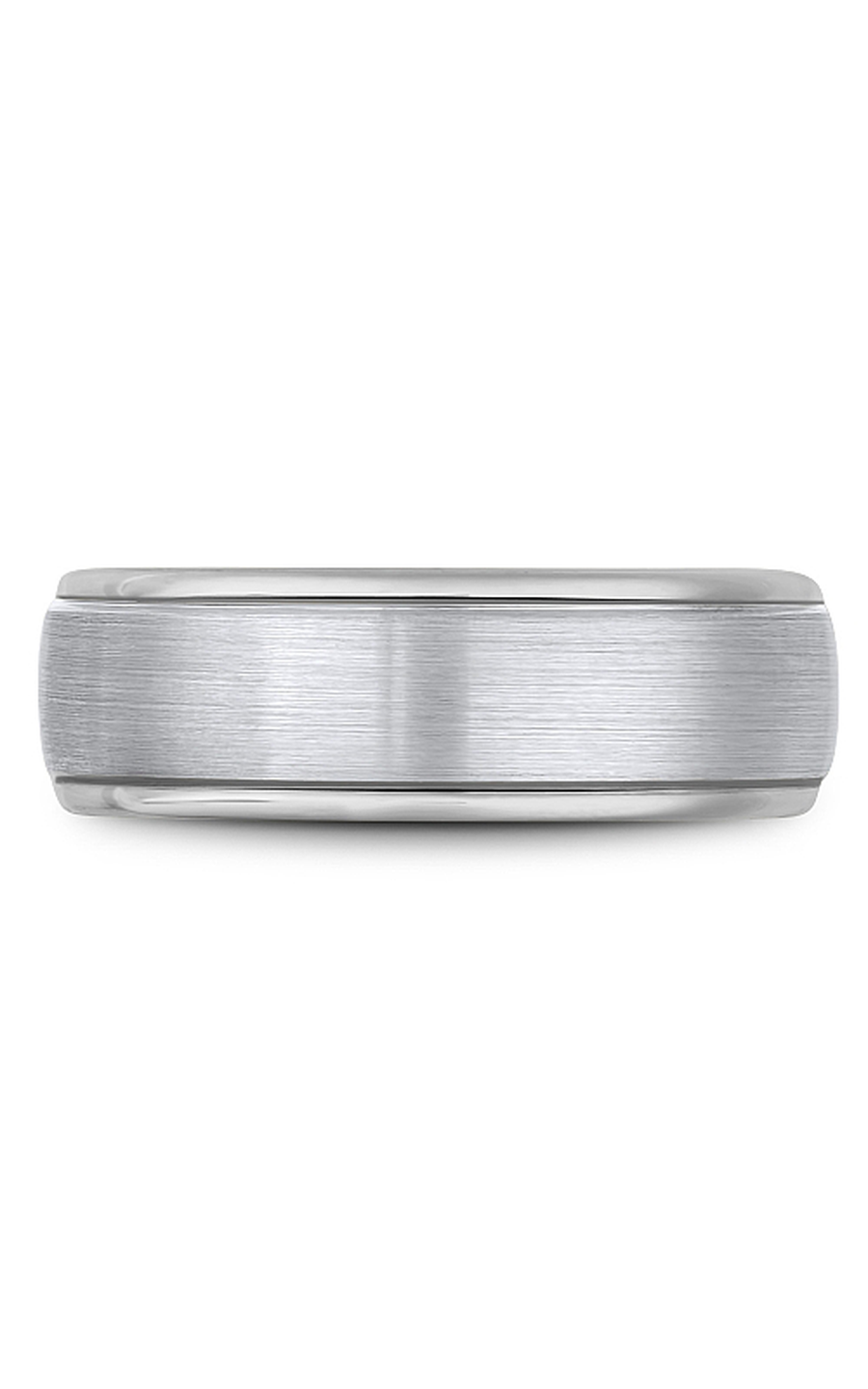 18K White Gold Gents Wedding Band