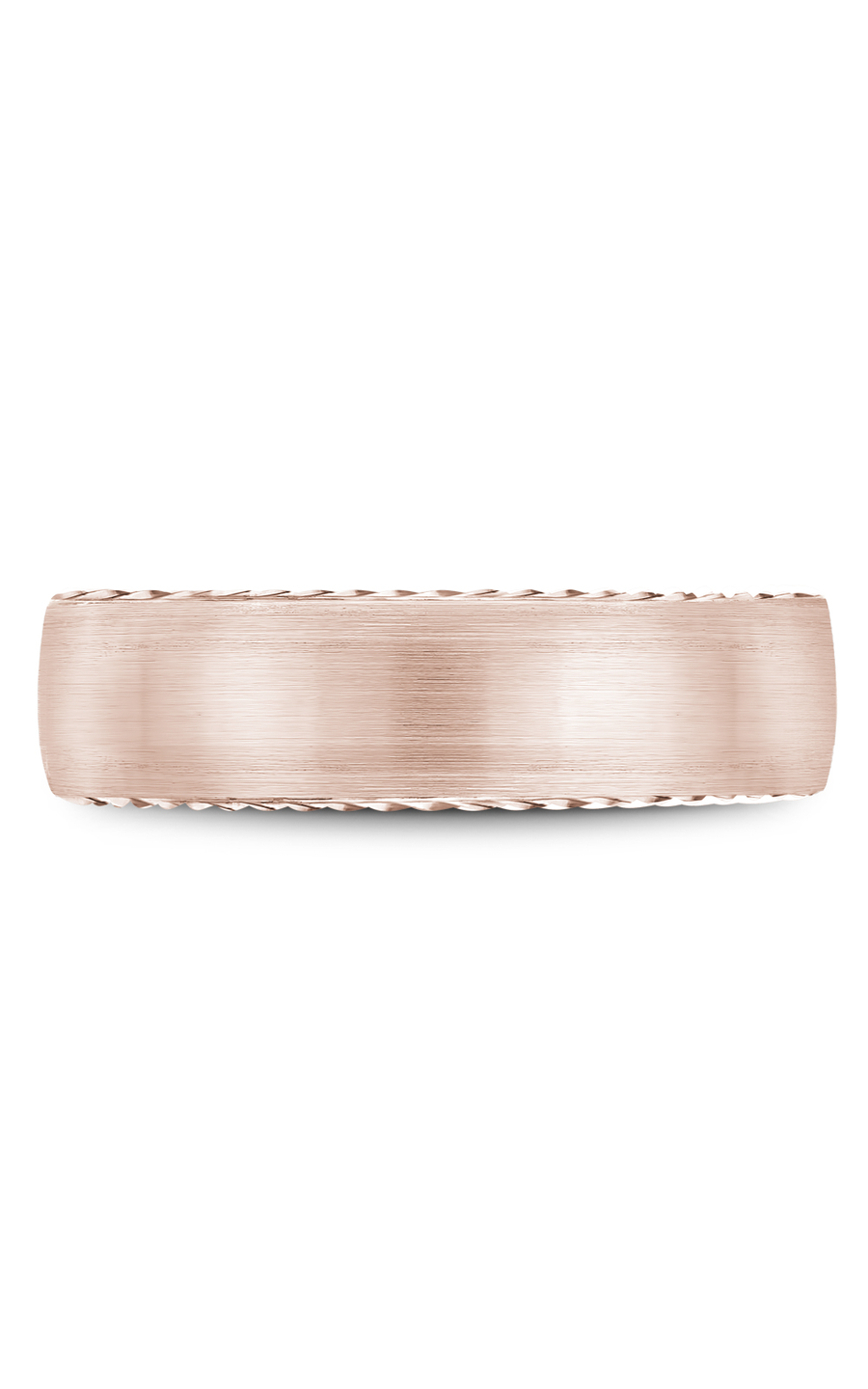 18K Rose Gold Gents Wedding Band