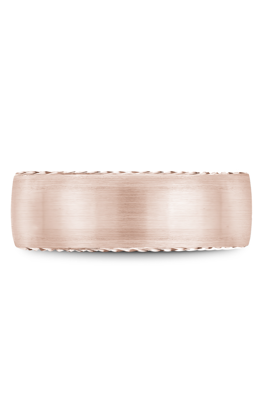 14K Rose Gold Gents Wedding Band
