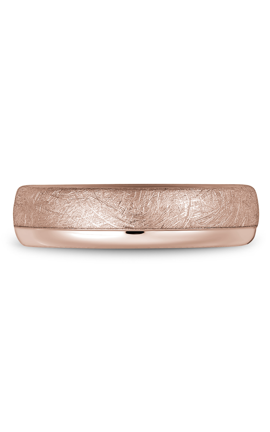 18K Rose Gold Gents Wedding Band