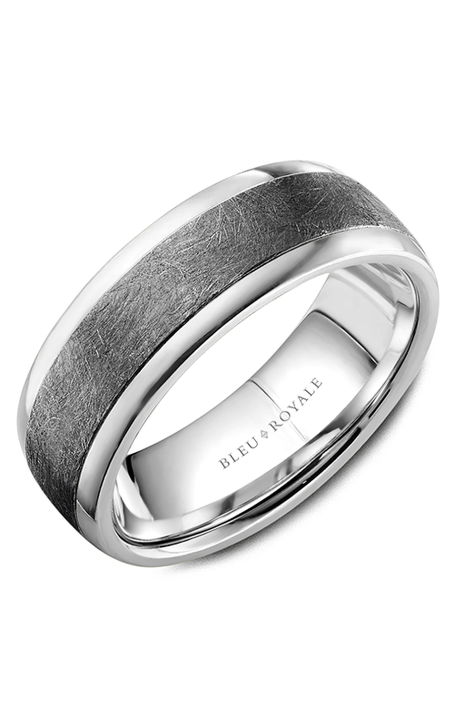 Platinum and Tantalum Gents Wedding Band