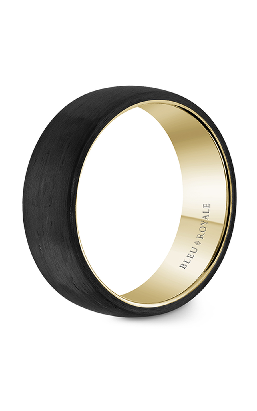 14K Yellow Gold Gents Wedding Band