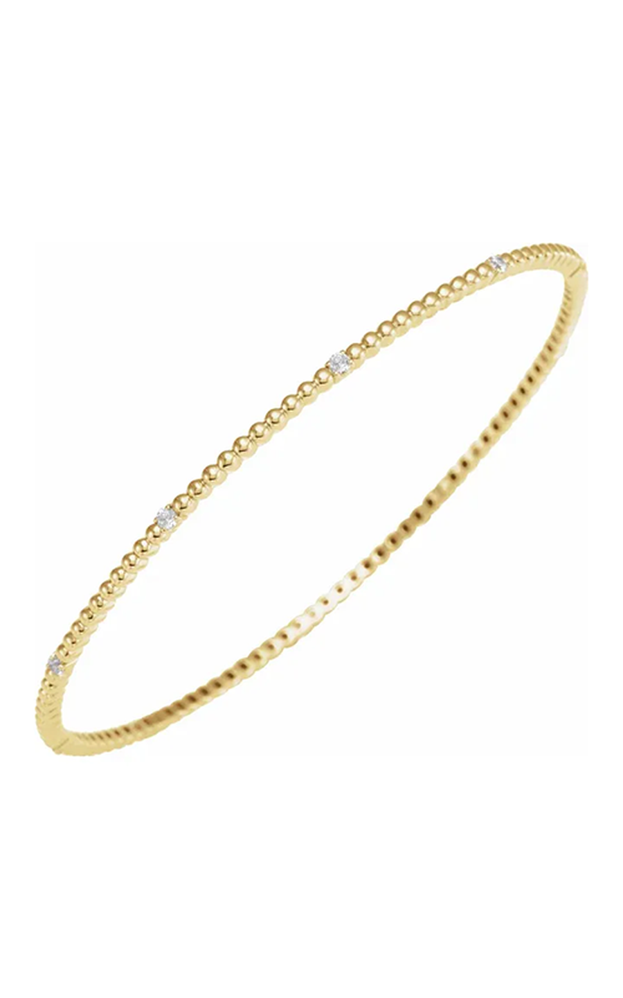 Stuller Diamond Bracelet BRC889, , 14K Yellow Gold, 0.33 ct