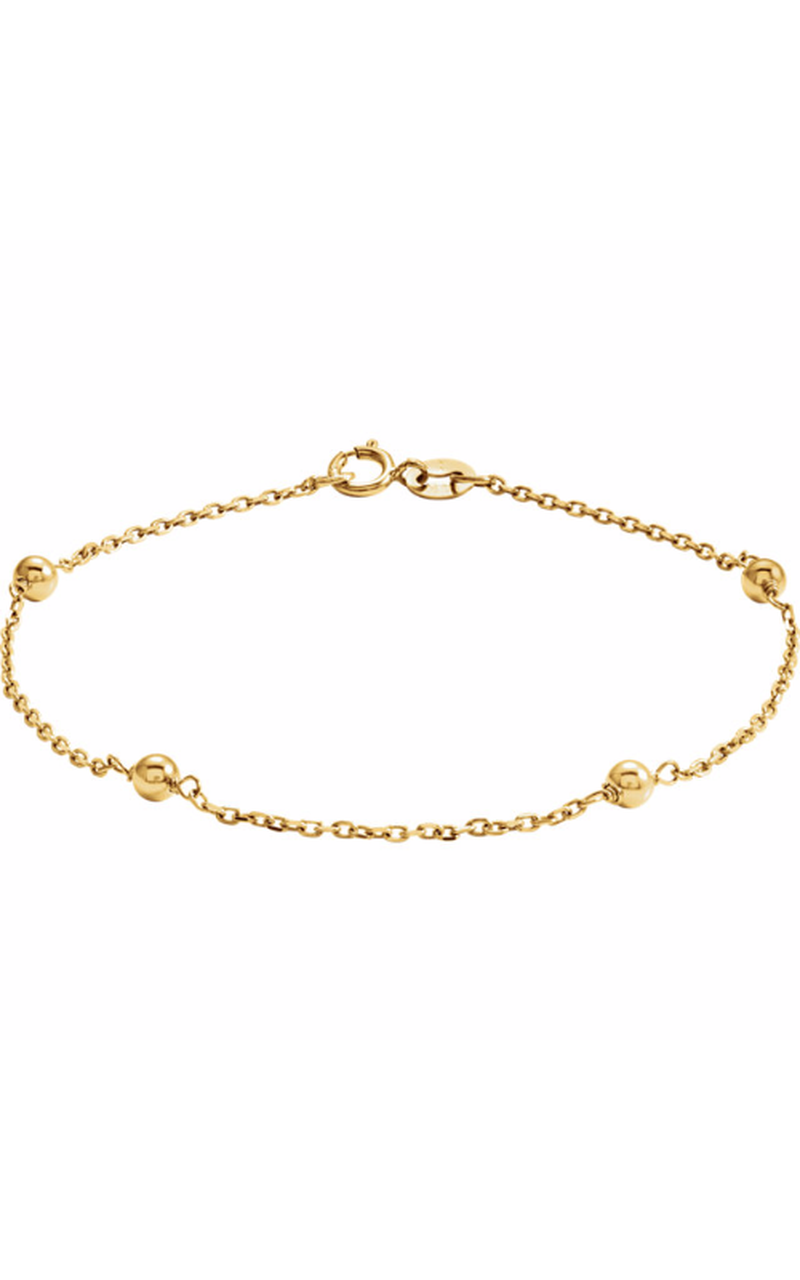 14K Yellow Gold Youth Bracelet