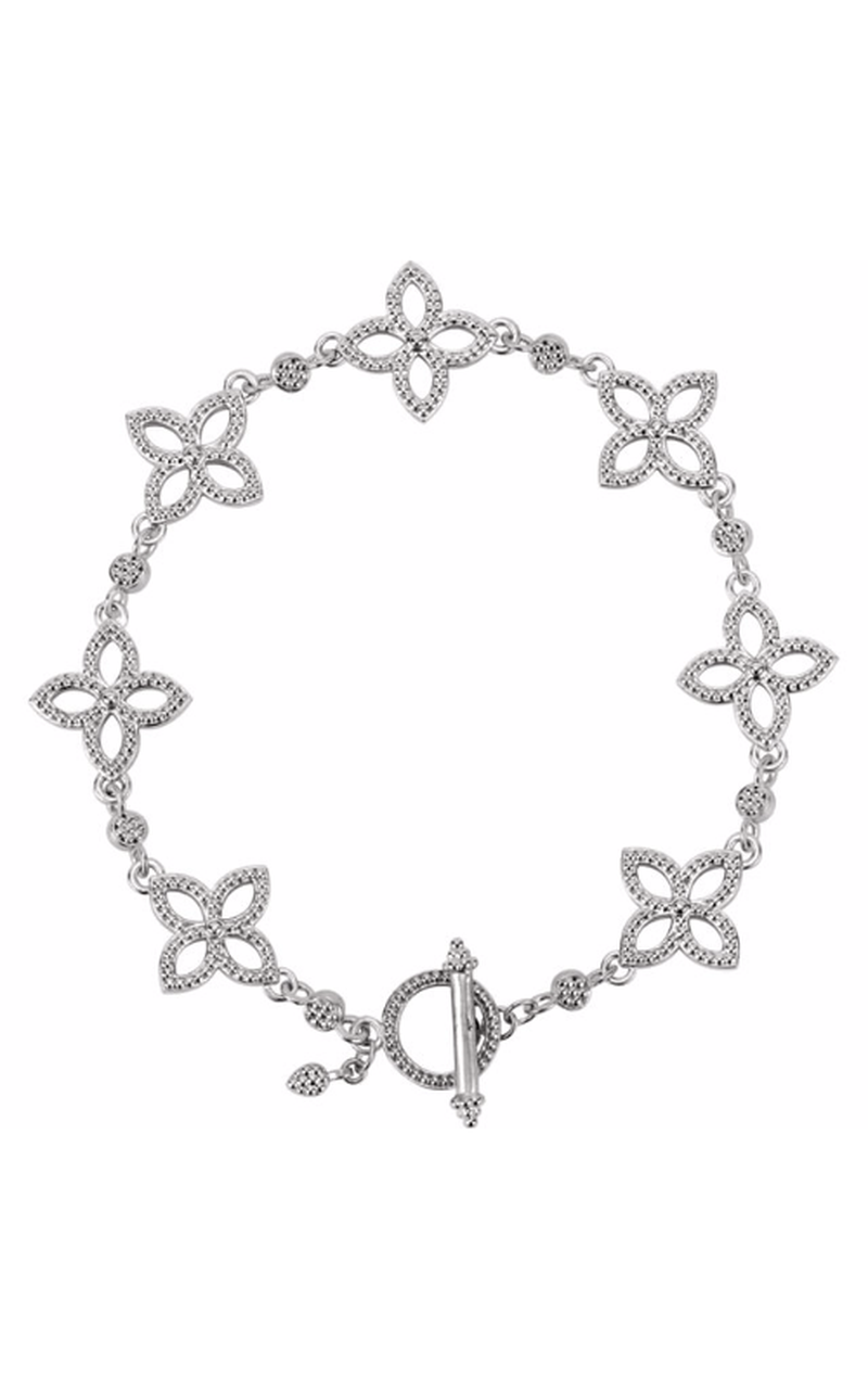 14K White Gold Metal Bracelet